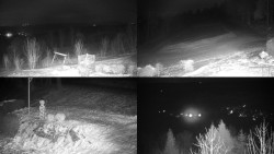 Sdružený snímek okolí chaty Myslivna