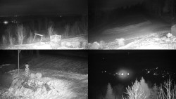 Sdružený snímek okolí chaty Myslivna