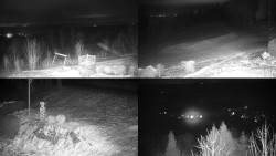 Sdružený snímek okolí chaty Myslivna