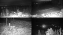 Sdružený snímek okolí chaty Myslivna