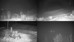 Sdružený snímek okolí chaty Myslivna