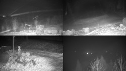 Sdružený snímek okolí chaty Myslivna