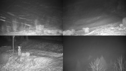 Sdružený snímek okolí chaty Myslivna