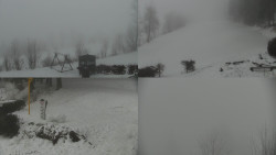 Sdružený snímek okolí chaty Myslivna