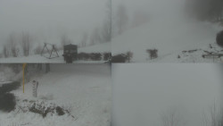 Sdružený snímek okolí chaty Myslivna