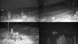 Sdružený snímek okolí chaty Myslivna