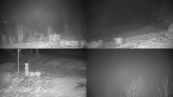 Sdružený snímek okolí chaty Myslivna