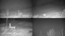 Sdružený snímek okolí chaty Myslivna