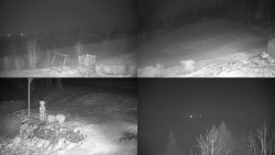 Sdružený snímek okolí chaty Myslivna