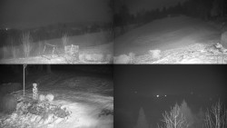 Sdružený snímek okolí chaty Myslivna