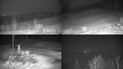 Sdružený snímek okolí chaty Myslivna