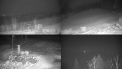 Sdružený snímek okolí chaty Myslivna