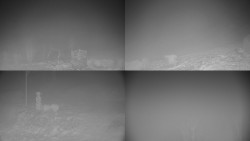 Sdružený snímek okolí chaty Myslivna