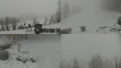 Sdružený snímek okolí chaty Myslivna