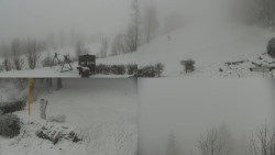 Sdružený snímek okolí chaty Myslivna