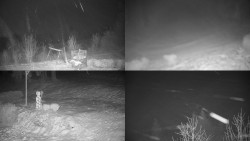 Sdružený snímek okolí chaty Myslivna