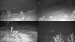 Sdružený snímek okolí chaty Myslivna