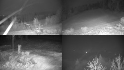 Sdružený snímek okolí chaty Myslivna