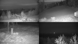 Sdružený snímek okolí chaty Myslivna