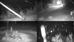 Sdružený snímek okolí chaty Myslivna