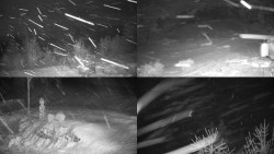 Sdružený snímek okolí chaty Myslivna