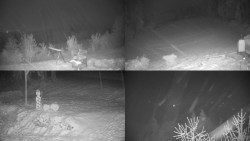 Sdružený snímek okolí chaty Myslivna