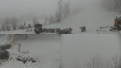 Sdružený snímek okolí chaty Myslivna