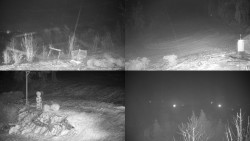 Sdružený snímek okolí chaty Myslivna