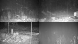 Sdružený snímek okolí chaty Myslivna