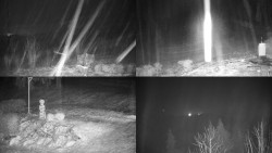 Sdružený snímek okolí chaty Myslivna