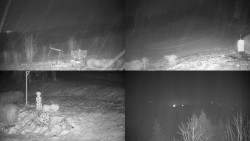 Sdružený snímek okolí chaty Myslivna