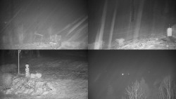 Sdružený snímek okolí chaty Myslivna