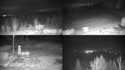 Sdružený snímek okolí chaty Myslivna