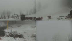 Sdružený snímek okolí chaty Myslivna