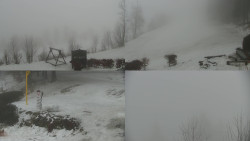 Sdružený snímek okolí chaty Myslivna