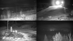 Sdružený snímek okolí chaty Myslivna