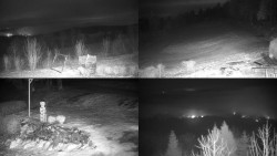 Sdružený snímek okolí chaty Myslivna