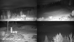 Sdružený snímek okolí chaty Myslivna