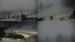 Sdružený snímek okolí chaty Myslivna