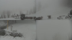 Sdružený snímek okolí chaty Myslivna