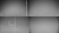 Sdružený snímek okolí chaty Myslivna