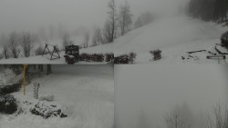 Sdružený snímek okolí chaty Myslivna