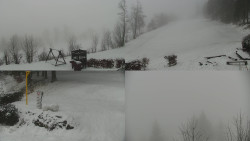 Sdružený snímek okolí chaty Myslivna