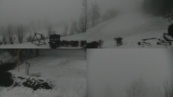 Sdružený snímek okolí chaty Myslivna