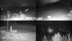 Sdružený snímek okolí chaty Myslivna