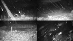 Sdružený snímek okolí chaty Myslivna