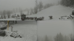 Sdružený snímek okolí chaty Myslivna