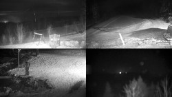 Sdružený snímek okolí chaty Myslivna