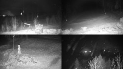 Sdružený snímek okolí chaty Myslivna