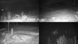 Sdružený snímek okolí chaty Myslivna